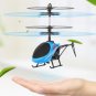 Flying Mini RC Infrared Induction Helicopter Aircraft Flashing Light Portable