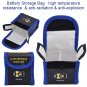 Blue Fire Resistant Lipo Battery Safety Guard Bag for DJI Spark RC Accessories
