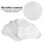 5pcs Reusable Microfiber Cloth Floor Clean Steam Mop Pads Replacement for H2O X5