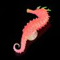Aquarium Glow Artificial Floating Sea Horse Hippocampus Ornament Fish Tank Decor