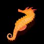Aquarium Glow Artificial Floating Sea Horse Hippocampus Ornament Fish Tank Decor