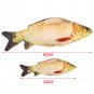 20/40CM Soft Pet Kitten Cat Fish Shape Mint Stuffed Simulation Playing Plush Toy