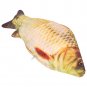 20/40CM Soft Pet Kitten Cat Fish Shape Mint Stuffed Simulation Playing Plush Toy