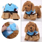 Christmas Xmas Fancy Pet Dog Cat Puppy Clothes Jumpsuit Coat Costume Outfits