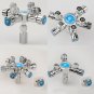 Multi Way Distributor Aquarium CO2 Splitter Needle Valve Solenoid Regulator