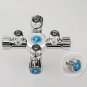 Multi Way Distributor Aquarium CO2 Splitter Needle Valve Solenoid Regulator