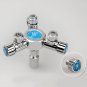 Multi Way Distributor Aquarium CO2 Splitter Needle Valve Solenoid Regulator