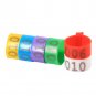 100X 16MM 001-100 Numbered Plastic Poultry Chickens Ducks Goose Leg Bands Rings