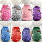 S M Cute Dog Cat Warm Sweater Coat Pet Puppy Clothes Autumn & Winter Present