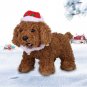 Pet Cosplay Costume Cat Dog Fancy Dress Hat Collar Puppy Christmas Party Clothes