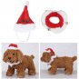 Pet Cosplay Costume Cat Dog Fancy Dress Hat Collar Puppy Christmas Party Clothes