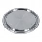38-102mm SS316 Sanitary End Cap Fits Blind Plate Tri-Clamp Ferrule Flange Silver