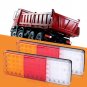 2pcs Car Tail Brake Turning Reversing Indicator 75 LEDs Lamp Light 3 Colors New