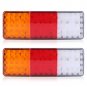 2pcs Car Tail Brake Turning Reversing Indicator 75 LEDs Lamp Light 3 Colors New