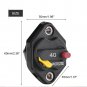 1x 40 Amp Manual Reset Circuit Breaker Switch Car Boat Fuse Holder Waterproof