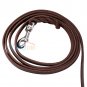 New Durable Soft Braided Leather Dog Pets Leash Lead for Training Walking Dog
