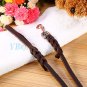 New Durable Soft Braided Leather Dog Pets Leash Lead for Training Walking Dog