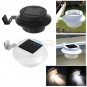 Solar Powered 3LED Fence Gutter Light Outdoor Garden Yard Pathway Waterproof Hot