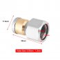 Pressure Washer Drain Cleaning Rotary Nozzle 1/4" 3/8"BSP 0.55-1.2mm Male Female