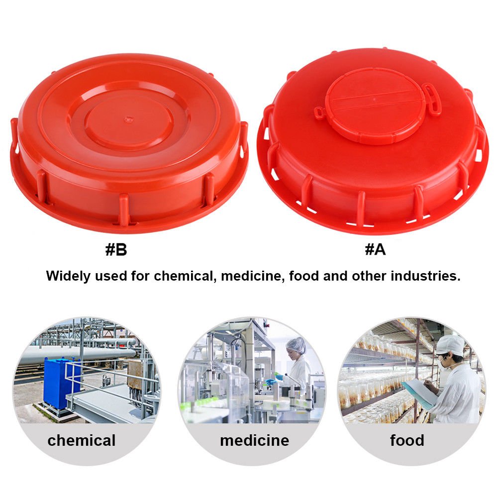 16.3cm Mini IBC Lid Water Liquid Storage IBC Tank Fitting Cover Cap Adaptor