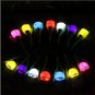 Outdoor Solar Powered Tulip Flower LED Light Yard Garden Path Landscape Lamp New