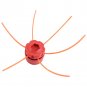 1/3/5X Plastic Line Head Double Trimmer Head Bobbin Set for Gasoline Brushcutter