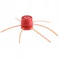 1/3/5X Plastic Line Head Double Trimmer Head Bobbin Set for Gasoline Brushcutter