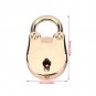 3Pcs Vintage Style Mini Padlocks Key Lock W/Key for Notebook Diary Jewelry coi