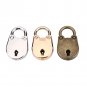 3Pcs Vintage Style Mini Padlocks Key Lock W/Key for Notebook Diary Jewelry coi