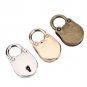 3Pcs Vintage Style Mini Padlocks Key Lock W/Key for Notebook Diary Jewelry coi