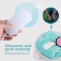 Electric USB Ultrasonic Washing Machine Automatic Washer Laundry Cleaning Device