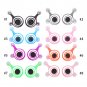 2pcs/Set Plastic Joysticks Touch Screen Smartphone For Phone Tablet Arcade Game