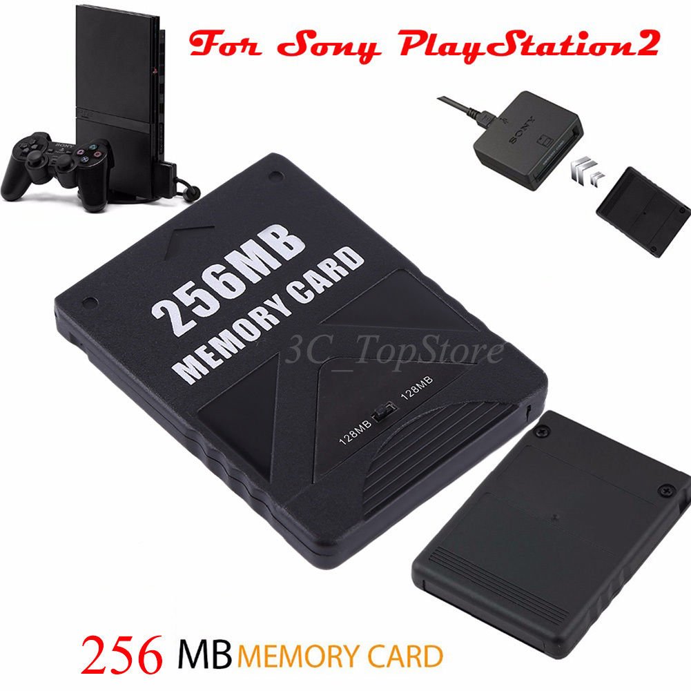 Top Class 16M 64M 128M 256M Super Speed Memory Card for Sony PlayStation 2 PS2