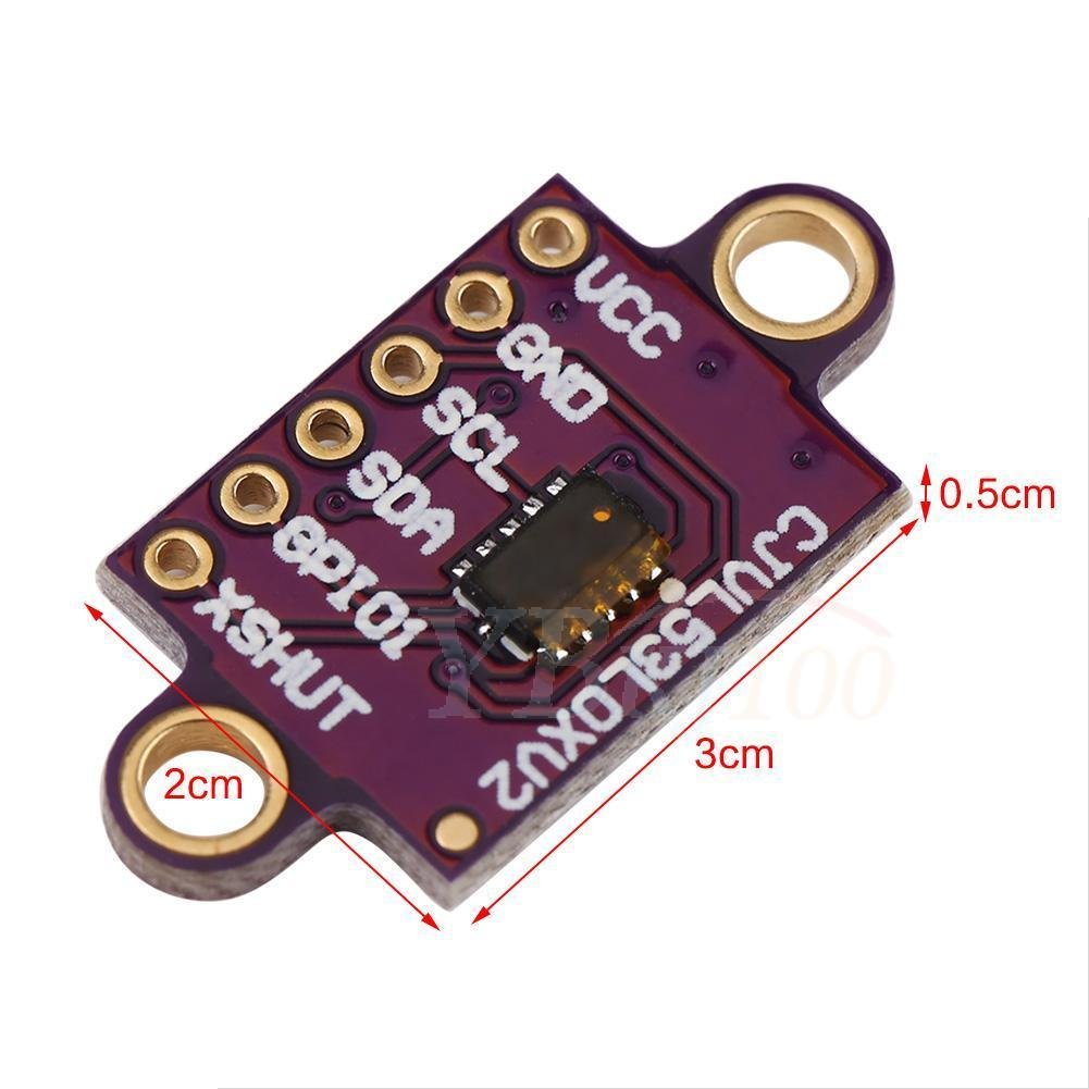 VL53L0X Time-of-Flight Flight Distance Measurement Sensor Breakout For ...