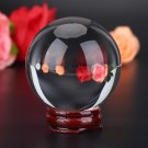 Asian Rare Quartz Natural Magic Crystal Ball Healing Sphere 60mm with Stand coi