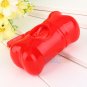 Portable Pet Dog Bone Shape Case Holder + Waste Clean Poop Pick Up Garbage Bags