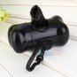Portable Pet Dog Bone Shape Case Holder + Waste Clean Poop Pick Up Garbage Bags