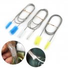 Aquarium U Shaped Tube Filter Hose Pipe Brush Water Pump Fish Tank Cleaning Tool