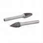 5pc 12mm Double Head Tungsten Rotary Point Burr Die Grinder 6mm Shank Cutter coi