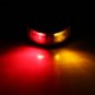 10Pcs Red Yellow LED Side Marker Light Lamp Middle Type Car Truck Trailer 12/24V