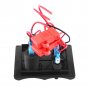 3 Gang 12V 24V LED Waterproof Toggle Switch Panel With Digital Voltmeter