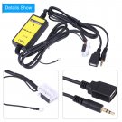 Car USB Aux Adapter MP3 Cable Radio Audio Interface 12V for VW Golf Passat Polo