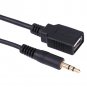 Car USB Aux Adapter MP3 Cable Radio Audio Interface 12V for VW Golf Passat Polo
