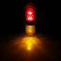 10x Red Yellow 4 LED Side Marker Light Lamp Small Type Car Truck Trailer 12V/24V