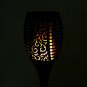 2pcs Solar Path Torch Light Flame Lighting 96 LED Flickering Outdoor Garden Lamp