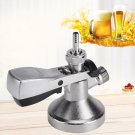 G Type Keg Stainless Coupler Draft Beer Dispenser Home Wine Brew + Air Valve
