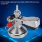 G Type Keg Stainless Coupler Draft Beer Dispenser Home Wine Brew + Air Valve