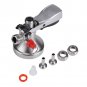 G Type Keg Stainless Coupler Draft Beer Dispenser Home Wine Brew + Air Valve