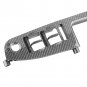 Car Window Switch Panel Trim for Audi A4 S4 8E RS4 01-08 8E1867171B Carbon Fiber