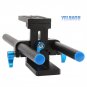 15mm Rail Rod Support System Baseplate Mount For DSLR Follow Focus Rig 5D2 5D3